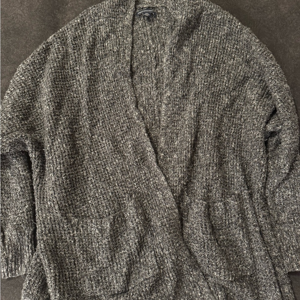 American Eagle Outfitters Charcoal Knit Sweater